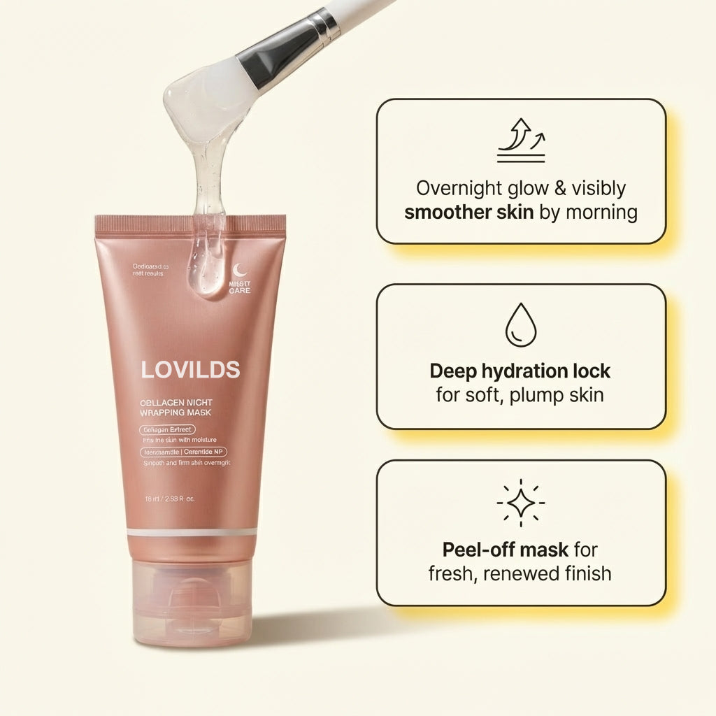 LOVILDS Collagen Night Wrapping Mask