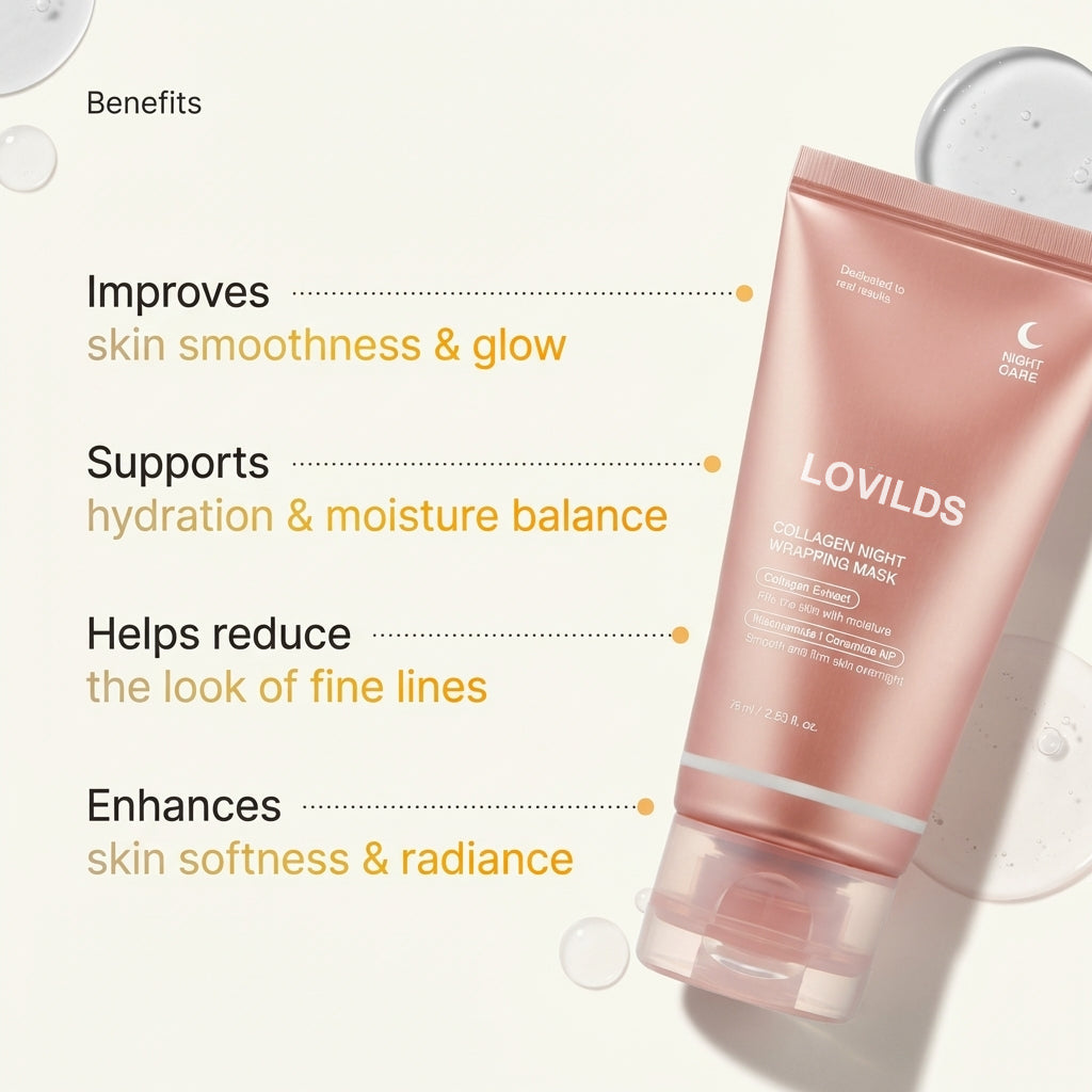 LOVILDS Collagen Night Wrapping Mask