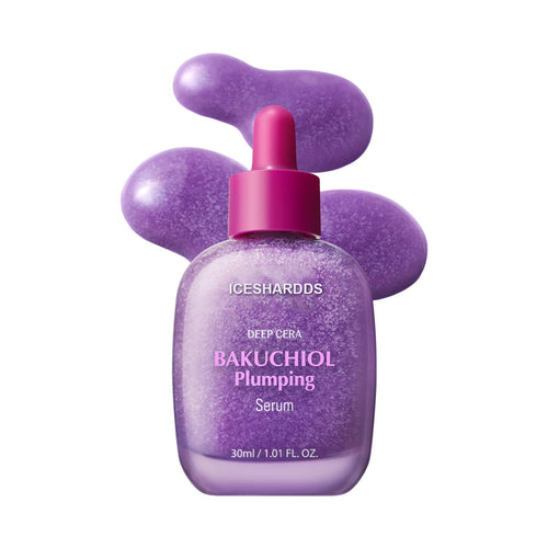 Iceshardds Bakuchiol Plumping Serum 30ml | Gentle Retinol Alternative for Firm, Youthful & Radiant Skin