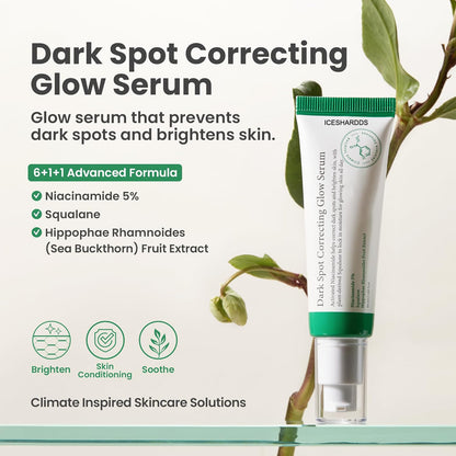 Dark Spot Correcting Glow Serum 50ml | Niacinamide, Centella, Squalane | Fade Dark Spots & Brighten Skin Tone – Korean Skincare