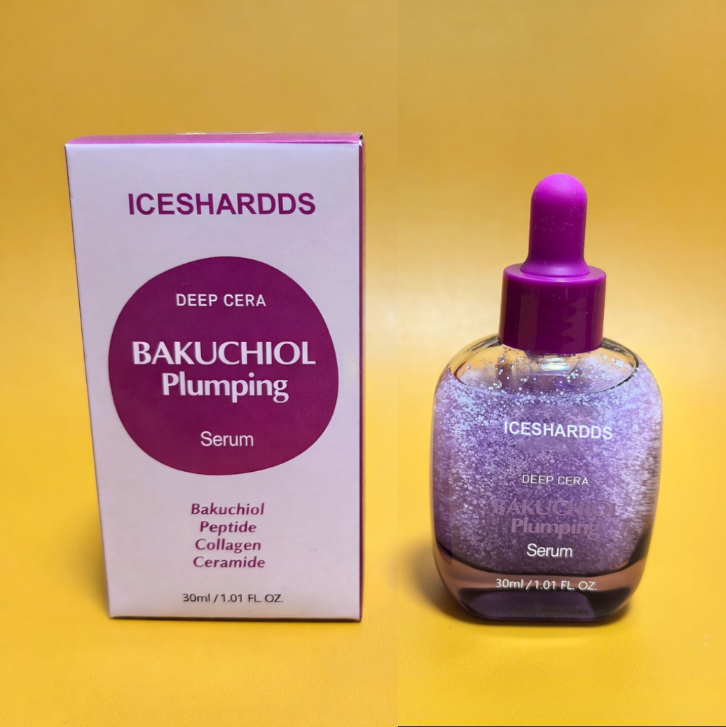 Iceshardds Bakuchiol Plumping Serum 30ml | Gentle Retinol Alternative for Firm, Youthful & Radiant Skin